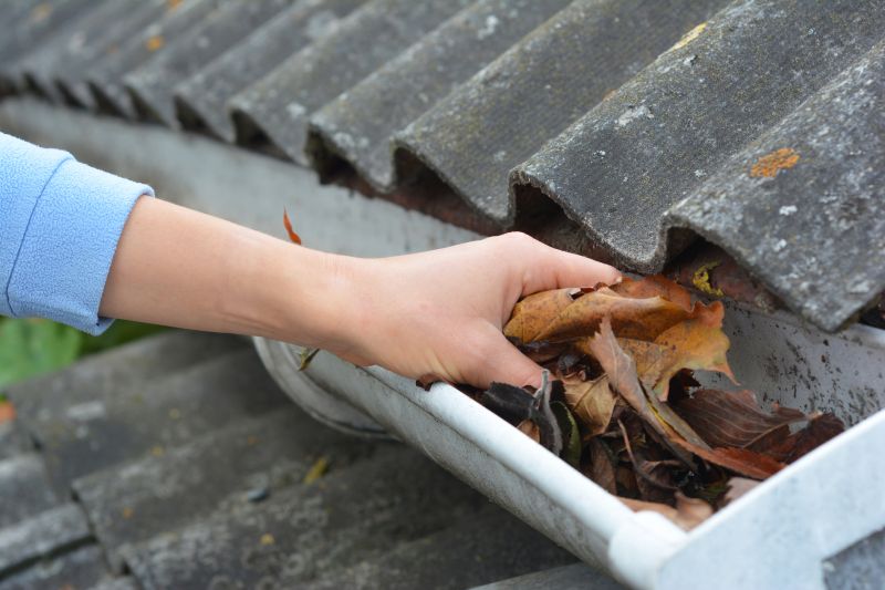 Gutter System Before Maintenance